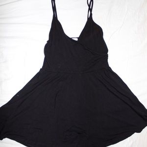 Garage - Wrap Front Cami Romper Black